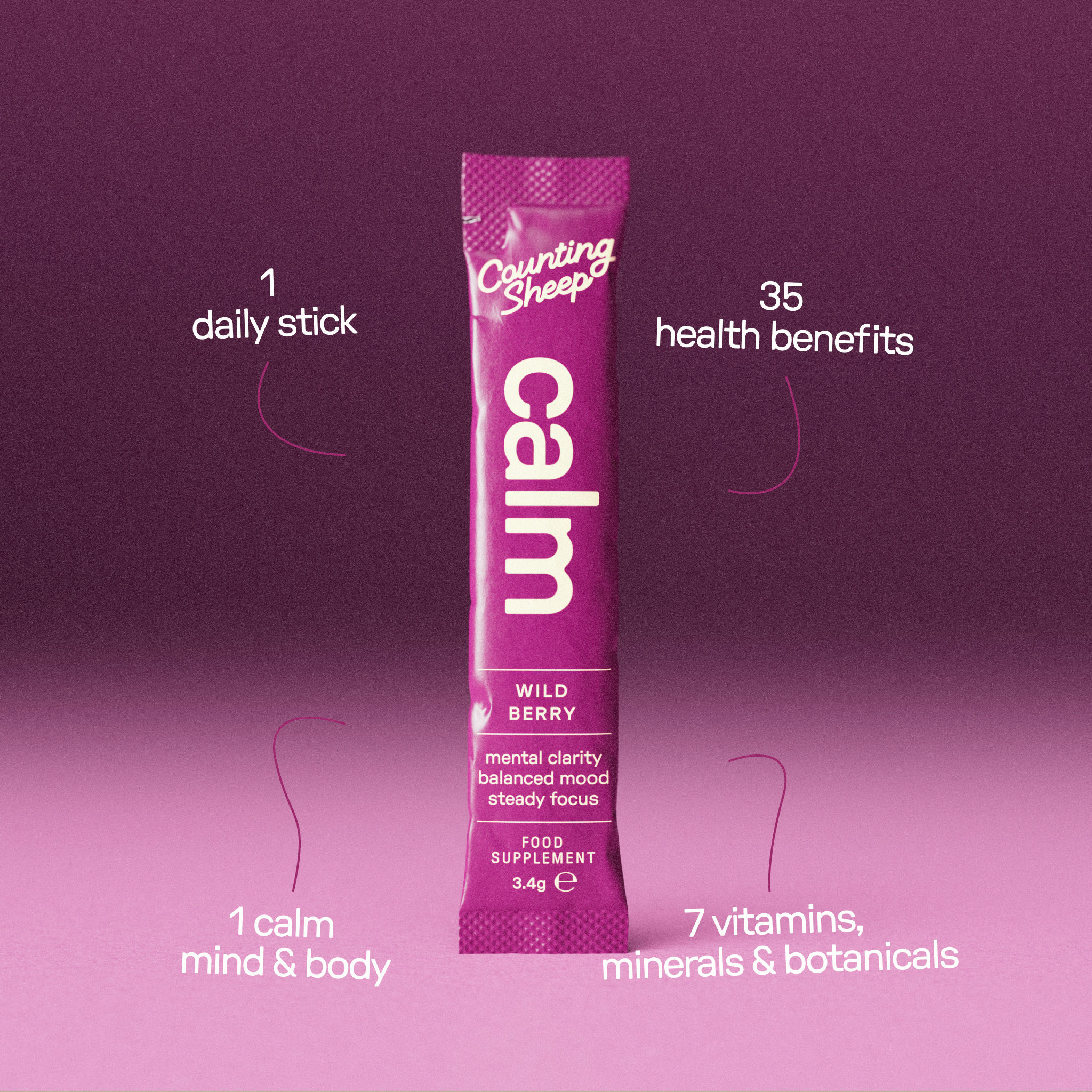 Calm Powder 5 Stick Pack